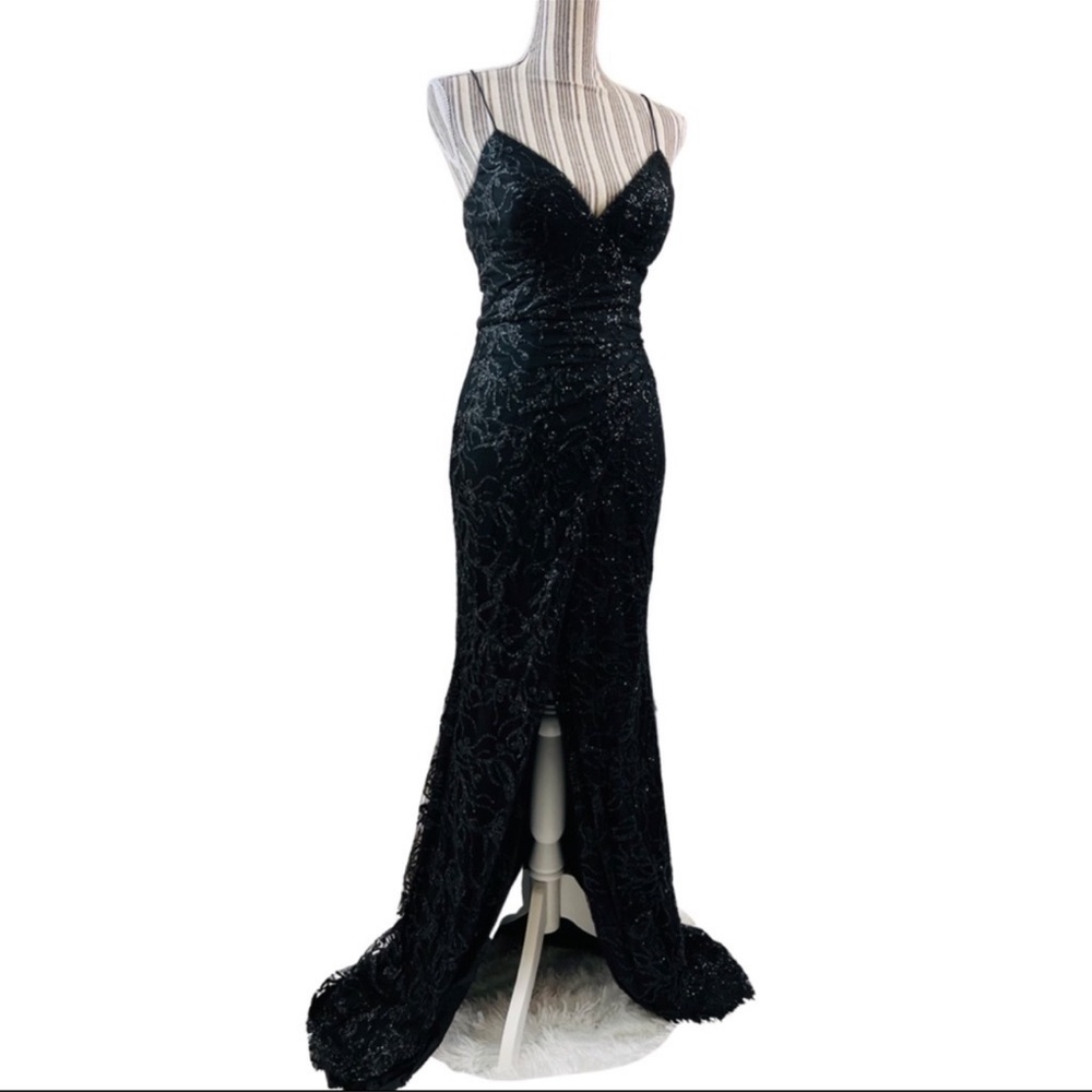 Bariano Australia Sequin Prom Dress